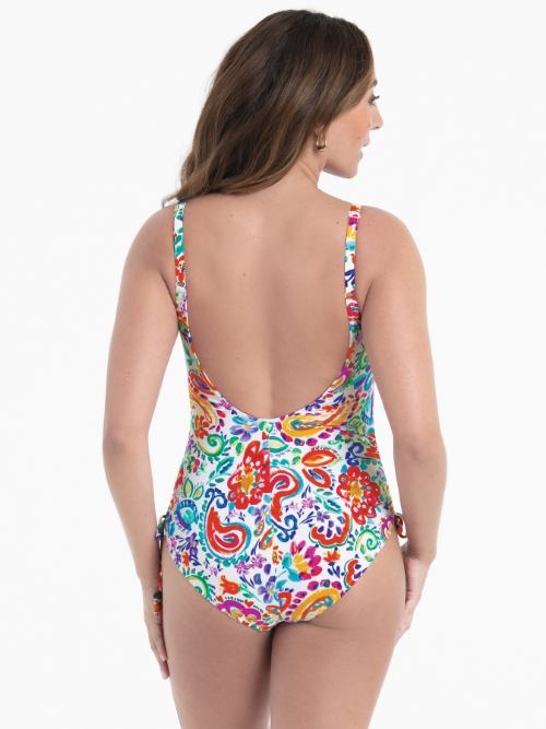 Rosa Faia Badmode Bianca wit/print badpak