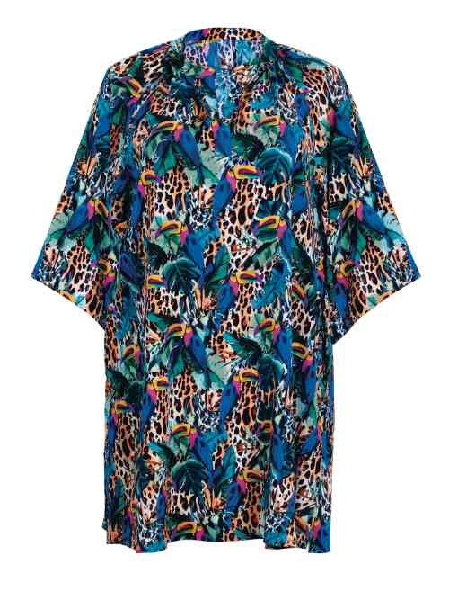 Rosa Faia Badmode Manihi multicolor tuniek