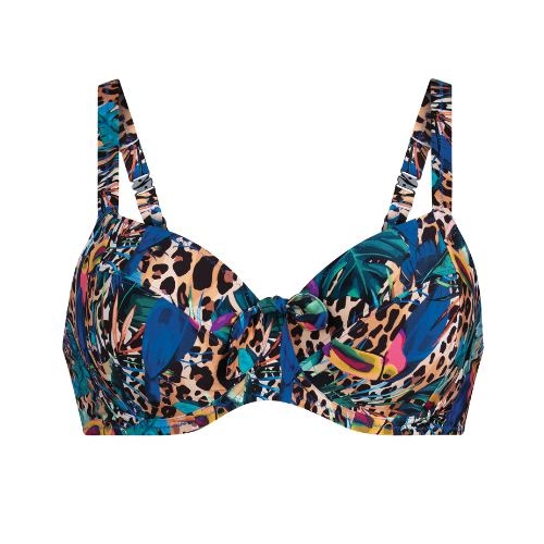 Rosa Faia Badmode Leandra multicolor soft-cup bikinitop