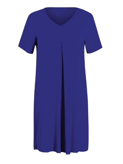 Anita Badmode Jaca blauw strandjurk