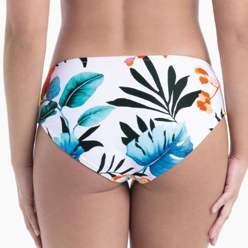 Anita Badmode Lula wit/print bikini broekje