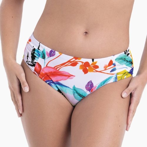 Anita Badmode Lula wit/print bikini broekje