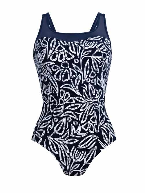 Anita Care Frascati marine blauw prothese badpak