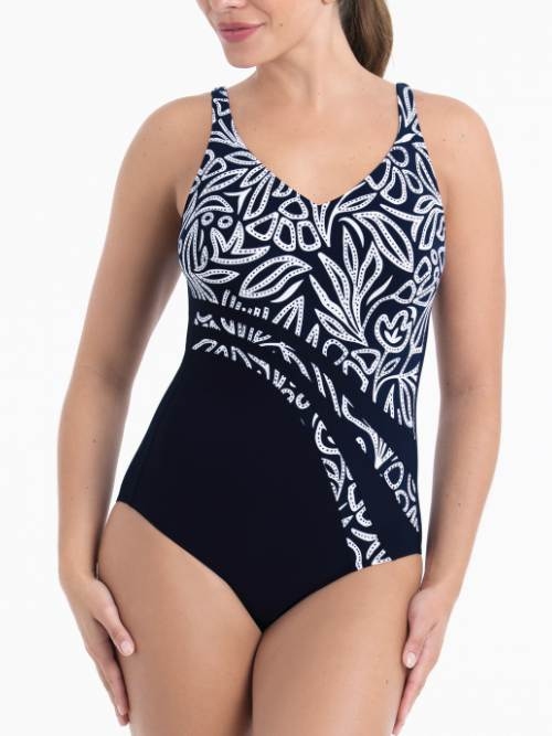Anita Care Dirban marine blauw prothese badpak