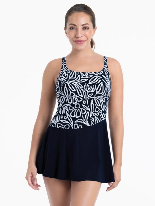 Anita Care Kista marine blauw prothese badpak