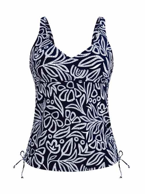 Anita Badmode Malaika marine blauw tankini top