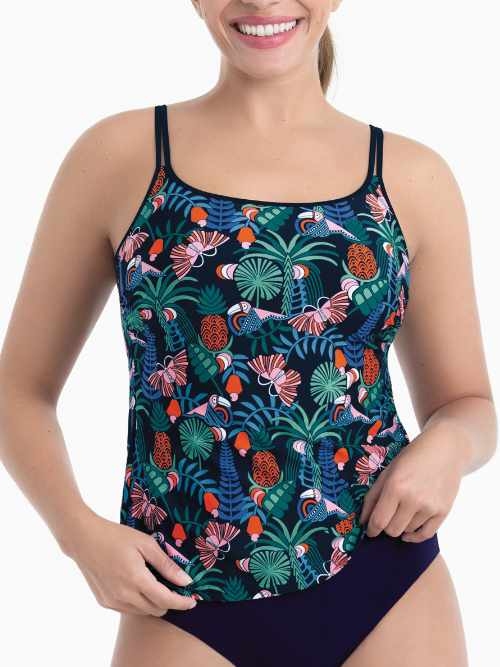 Anita Care Rimini blauw prothese tankini