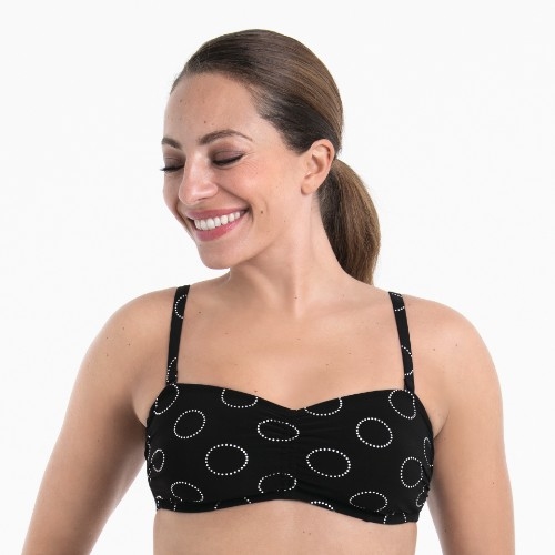 Anita Care Santa Rosa zwart prothese bikinitop