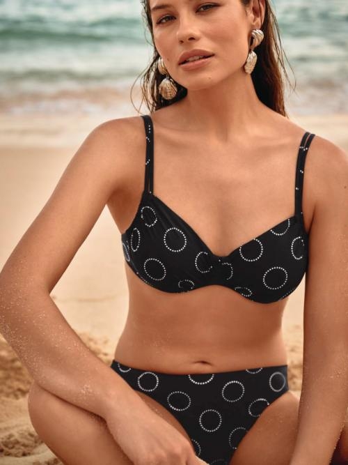 Rosa Faia Badmode Amelie zwart bikini broekje