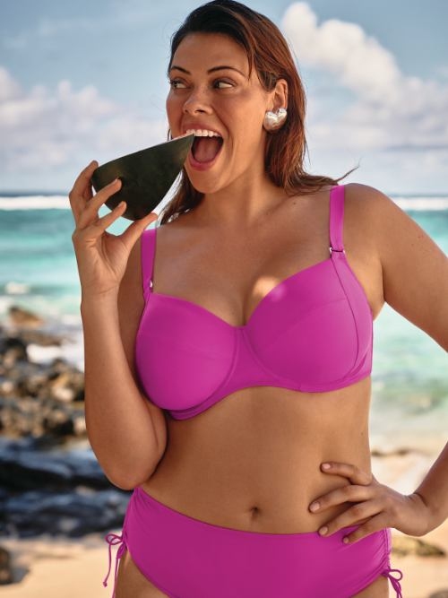 Rosa Faia Badmode Ive roze bikini broekje