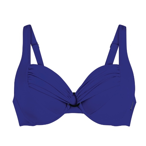 Rosa Faia Badmode Hermine blauw soft-cup bikinitop