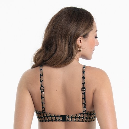Rosa Faia Badmode Cosima zwart voorgevormde bikinitop