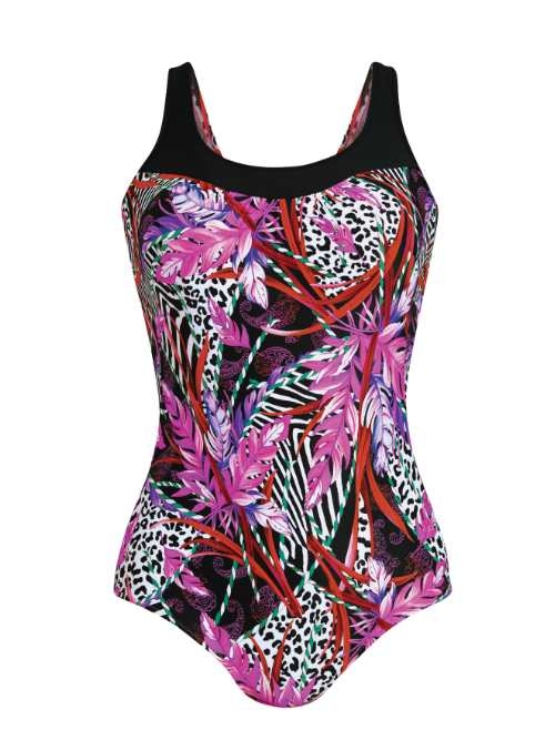 Anita Care Porto magenta prothese badpak