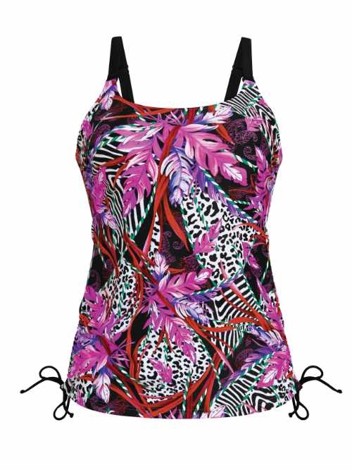 Anita Care Latina magenta prothese tankini