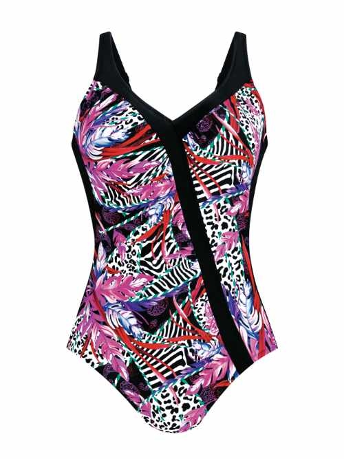 Anita Badmode Josefine magenta badpak