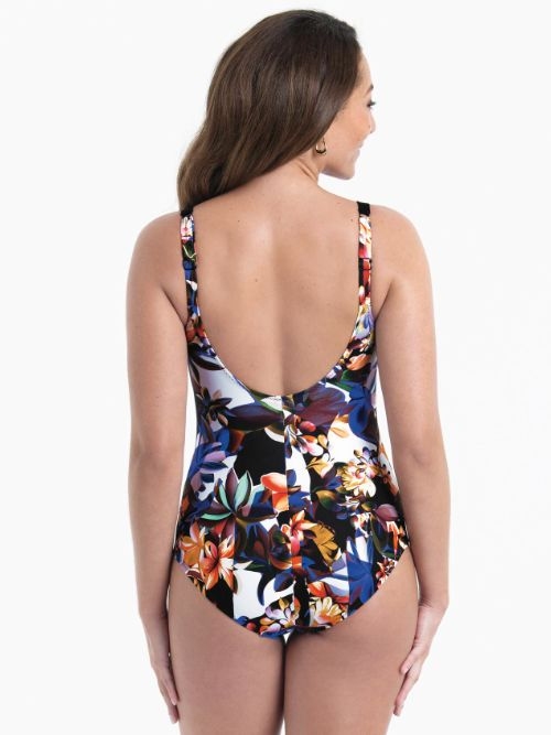 Anita Badmode Malika zwart/print badpak