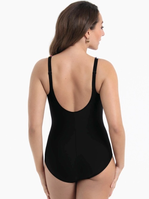 Anita Badmode Elea zwart/print badpak