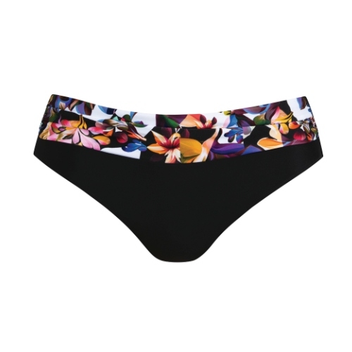 Anita Badmode Chiara zwart/print bikini broekje
