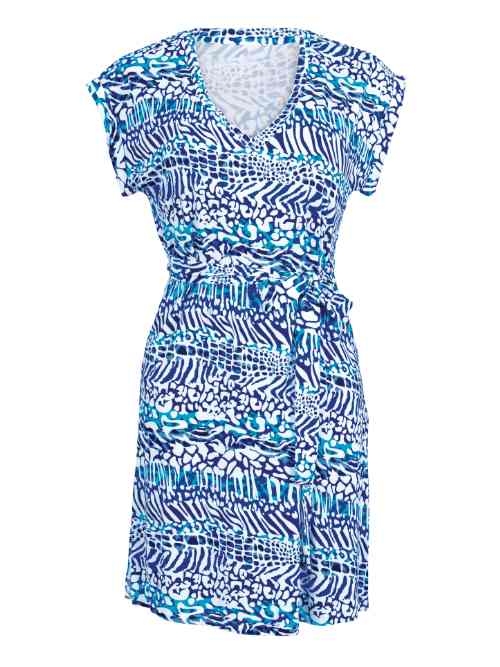 Anita Badmode Mari marine blauw strandjurk