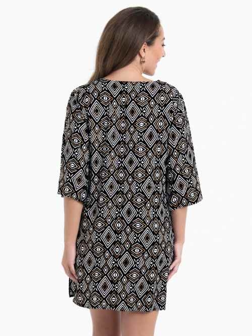 Anita Badmode Garda zwart/goud tuniek