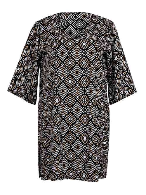Anita Badmode Garda zwart/goud tuniek