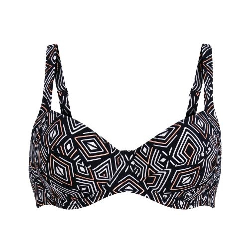 Anita Badmode Sibel zwart/goud soft-cup bikinitop