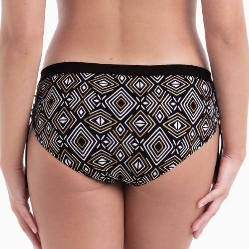 Anita Badmode Ebru zwart/goud bikini broekje