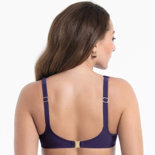Anita Badmode Elle paars voorgevormde bikinitop
