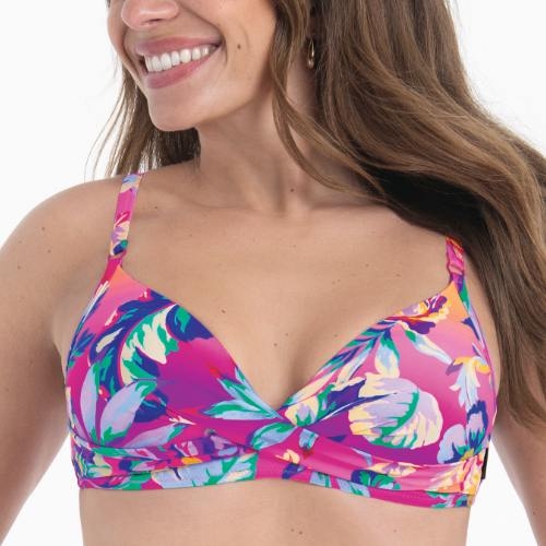 Rosa Faia Badmode Maja roze voorgevormde bikinitop