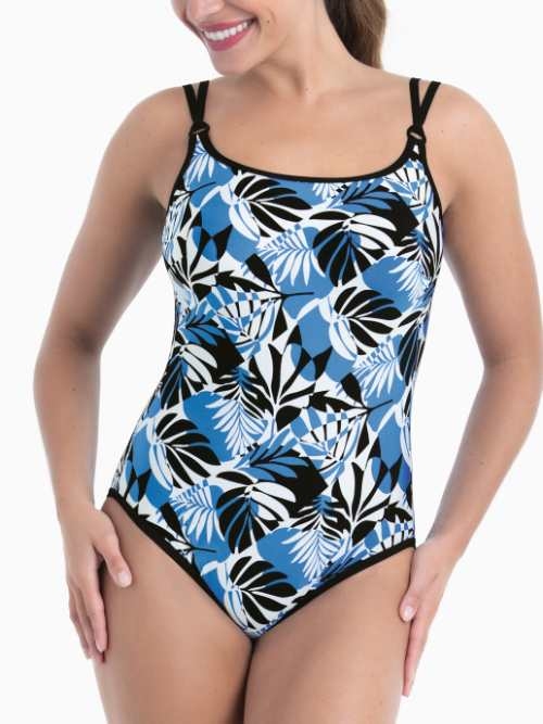 Anita Care Carini blauw prothese badpak