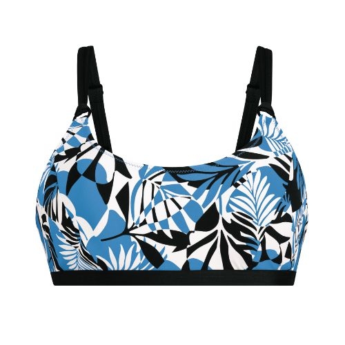Anita Care Nola blauw prothese bikinitop