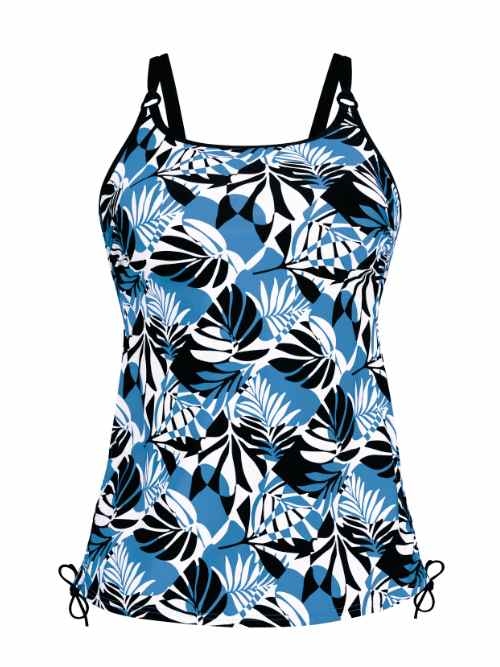 Anita Care Alassio blauw prothese tankini