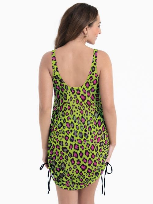Rosa Faia Badmode Capri groen tuniek