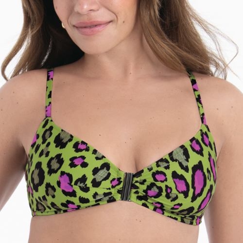 Rosa Faia Badmode Ruby groen voorgevormde bikinitop