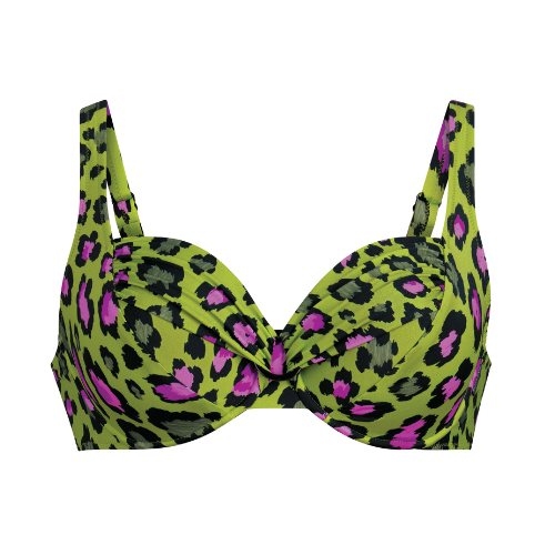 Rosa Faia Badmode Hermine groen soft-cup bikinitop