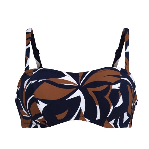Rosa Faia Badmode Bella marine blauw soft-cup bikinitop