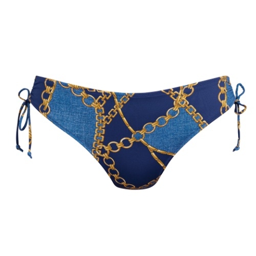 Rosa Faia Badmode Lorie jeans blauw bikini broekje
