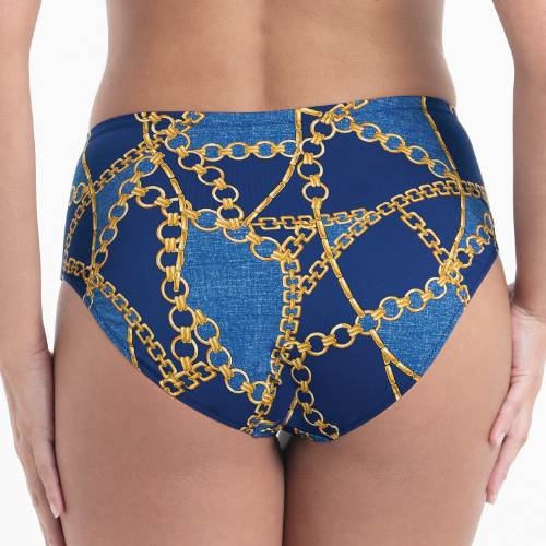 Rosa Faia Badmode Peggy jeans blauw bikini broekje