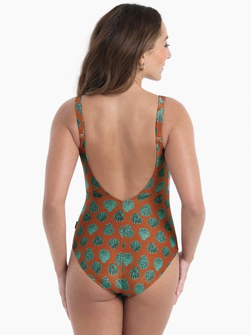Rosa Faia Badmode Elouise bruin badpak