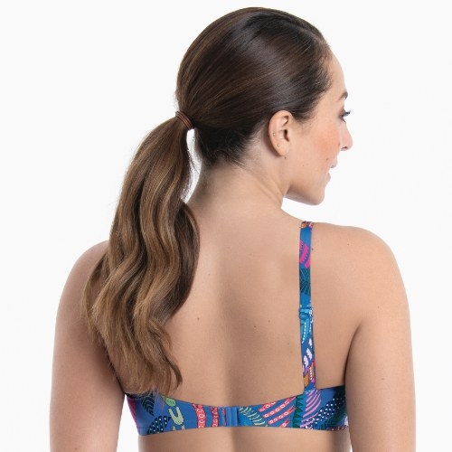 Anita Care Santa Rosa blauw prothese bikinitop