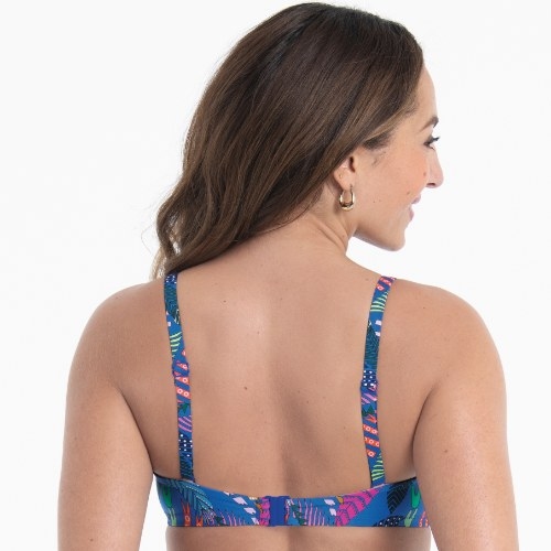 Rosa Faia Badmode Bella blauw soft-cup bikinitop
