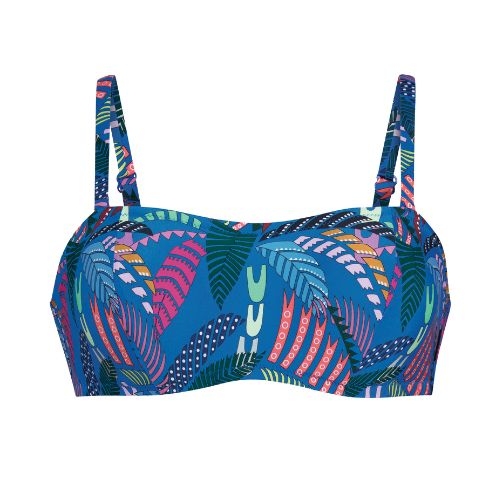 Rosa Faia Badmode Bella blauw soft-cup bikinitop