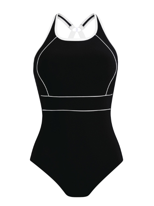 Anita Care Colina zwart/wit prothese badpak