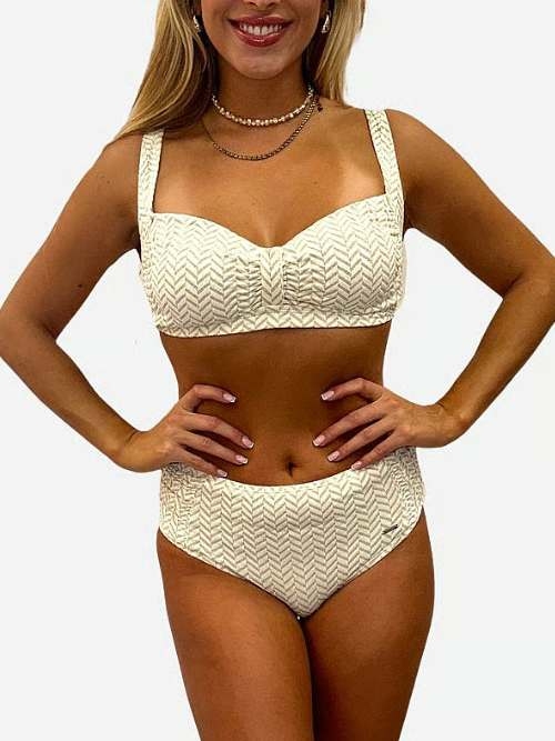 Bomain Santa Cruz gebroken wit bikini set