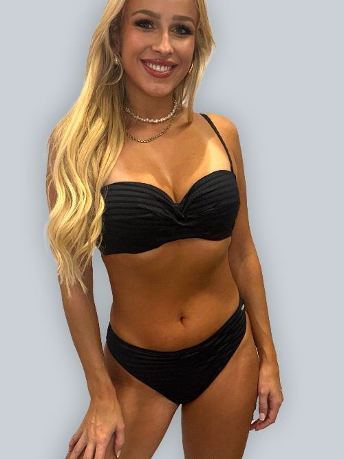 Bomain Parga zwart bikini set