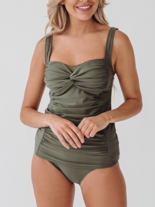 Bomain Paris groen tankini set
