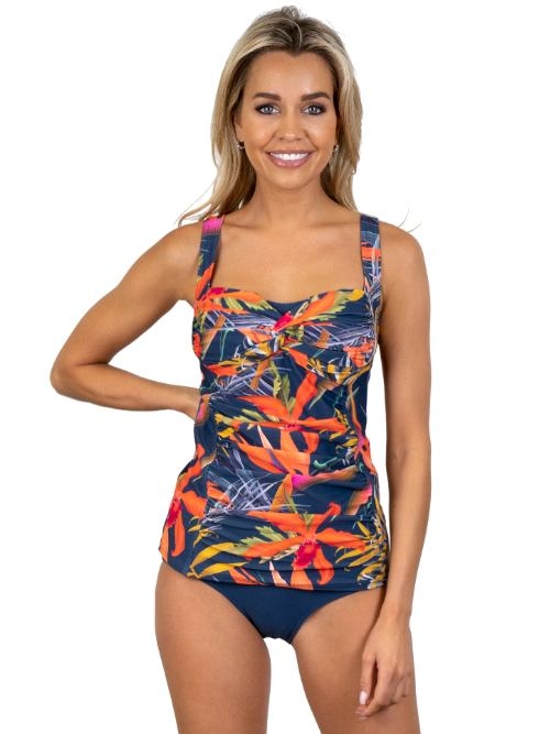 Bomain Bali marine blauw tankini set