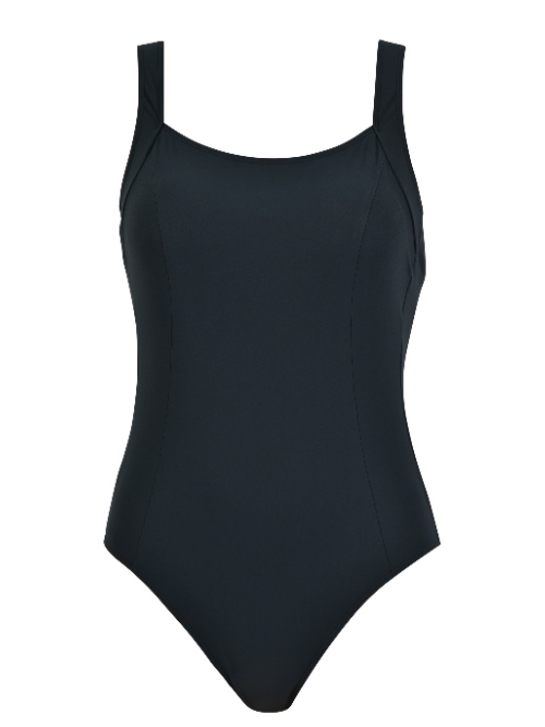 Naturana Badmode Dames zwart badpak