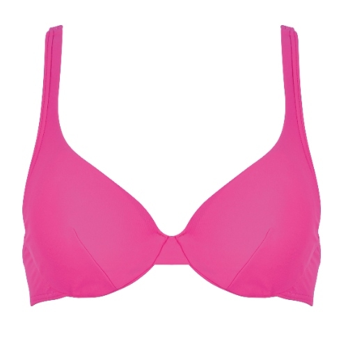 Naturana Badmode Dames blauw voorgevormde bikinitop