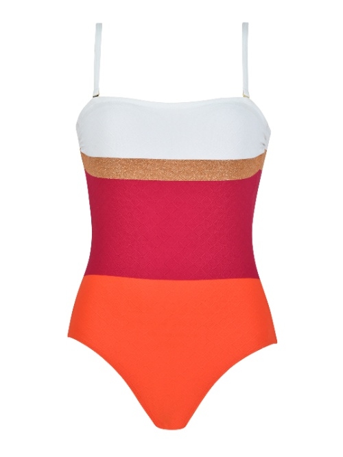 Naturana Badmode Dames bordeaux badpak